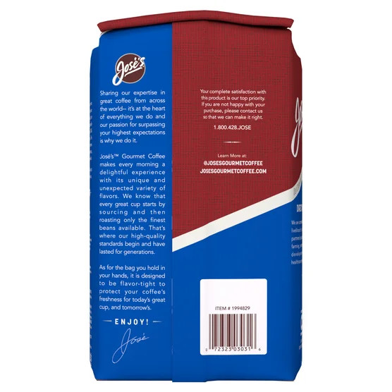 Jose’s Organic French Roast Whole Bean