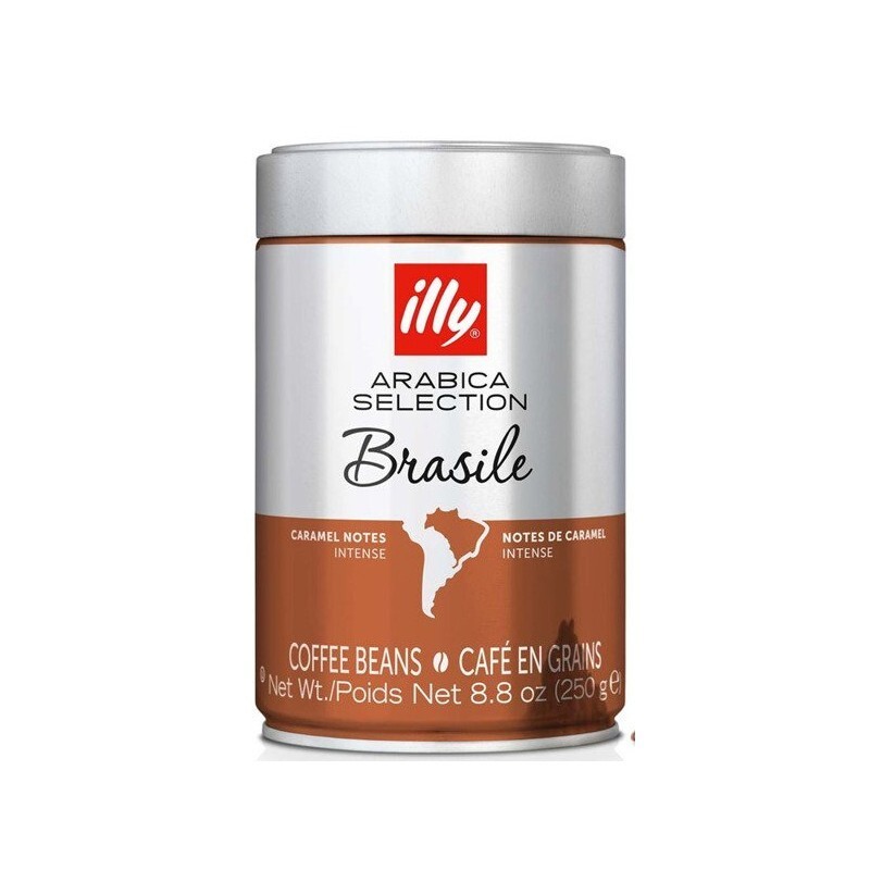 ILLY Brasile Coffee Beans in a Can 250g / 8.8oz