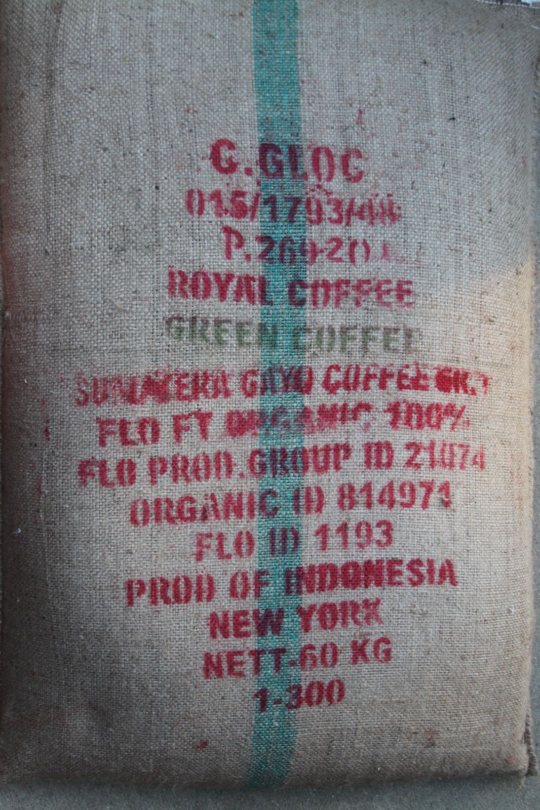 Sumatra Dark Roasted Coffee Beans 5 Pounds