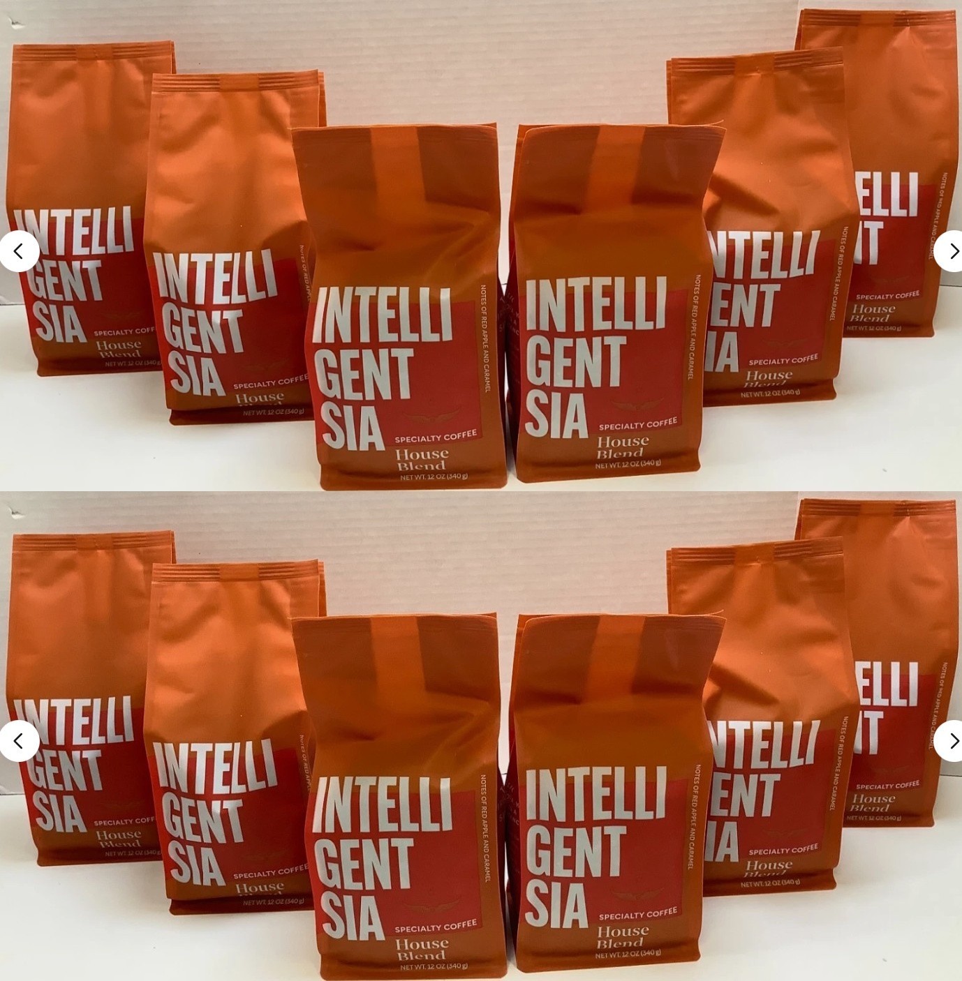 Intelligentsia Light Roast Whole Bean Coffee House Blend 12oz 12/BAGS, JUNE/2026