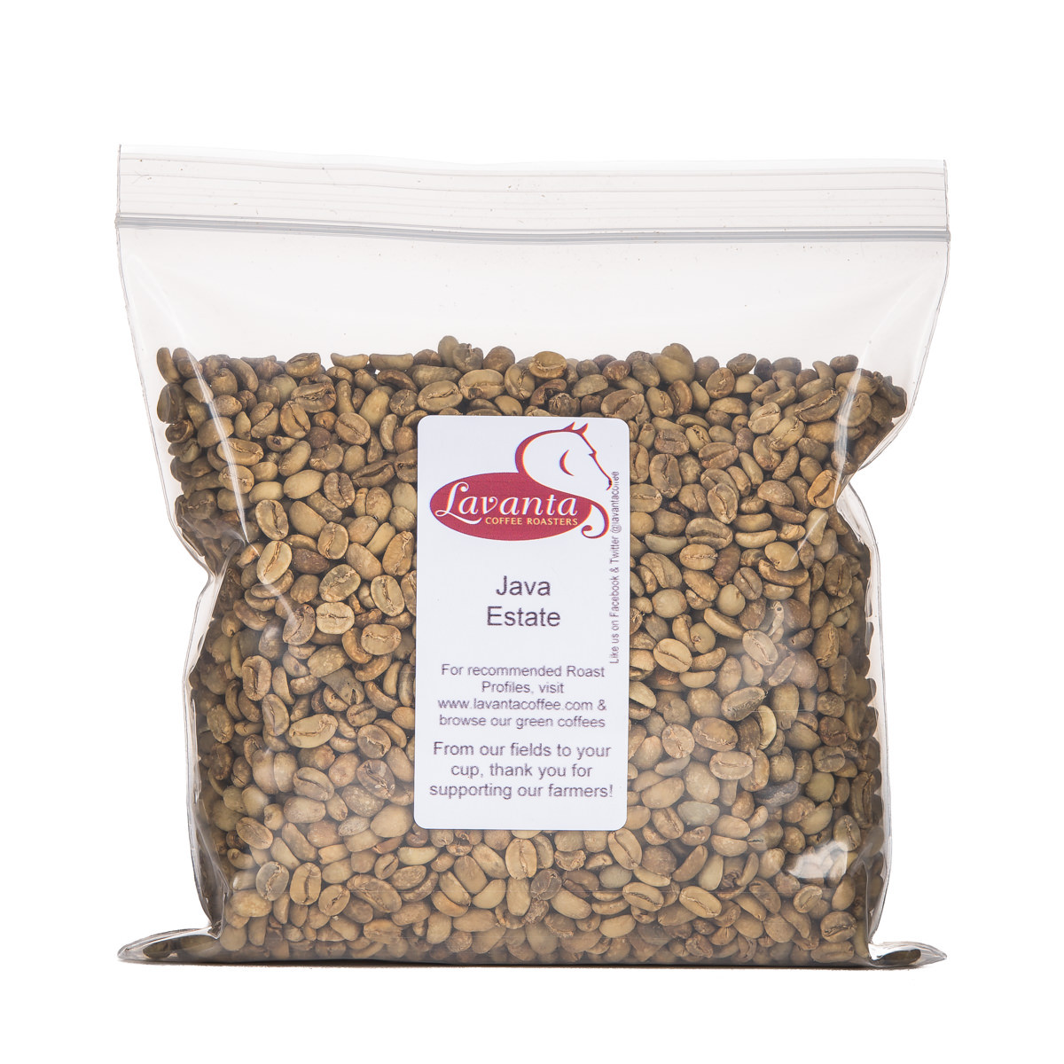 Lavanta Coffee Indonesia Java Estate Arabica Green or Roasted Coffee