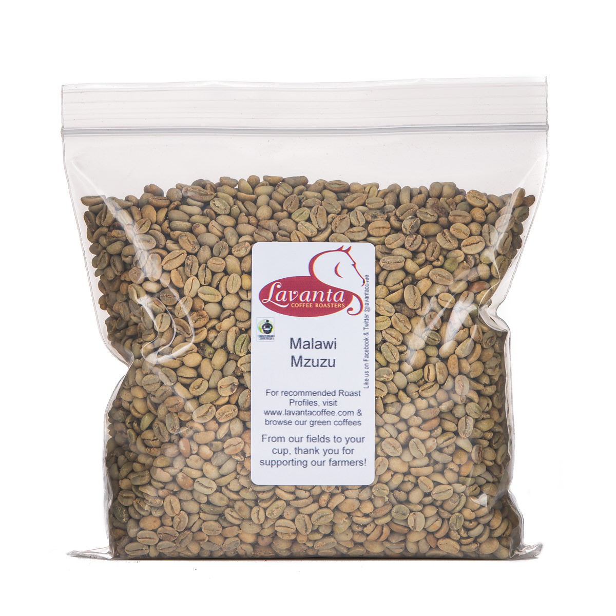 Lavanta Coffee Malawi Mzuzu Arabica Green or Roasted Coffee