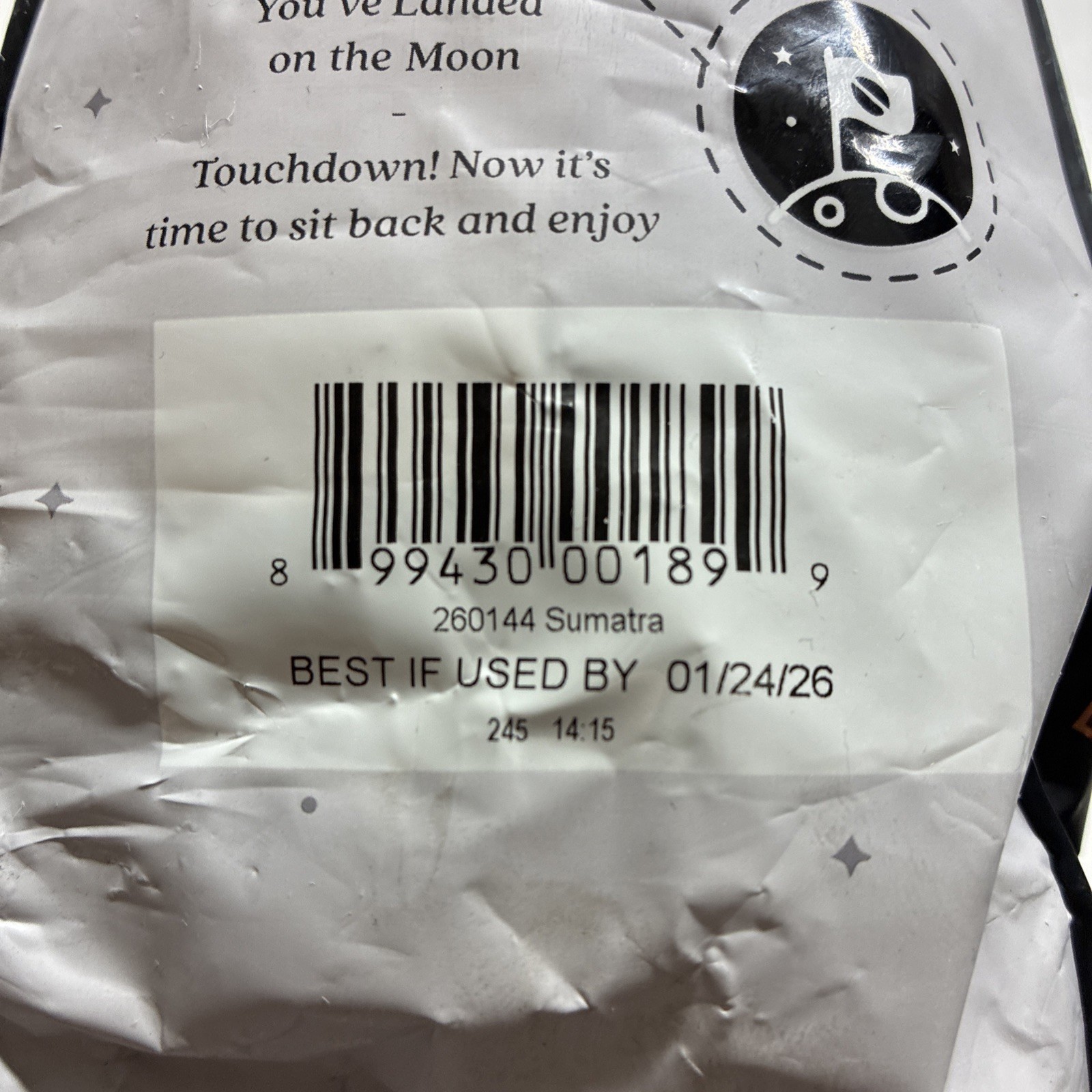 Dark Roast Whole Bean Coffee, Sumatra Blend, 2 Lb