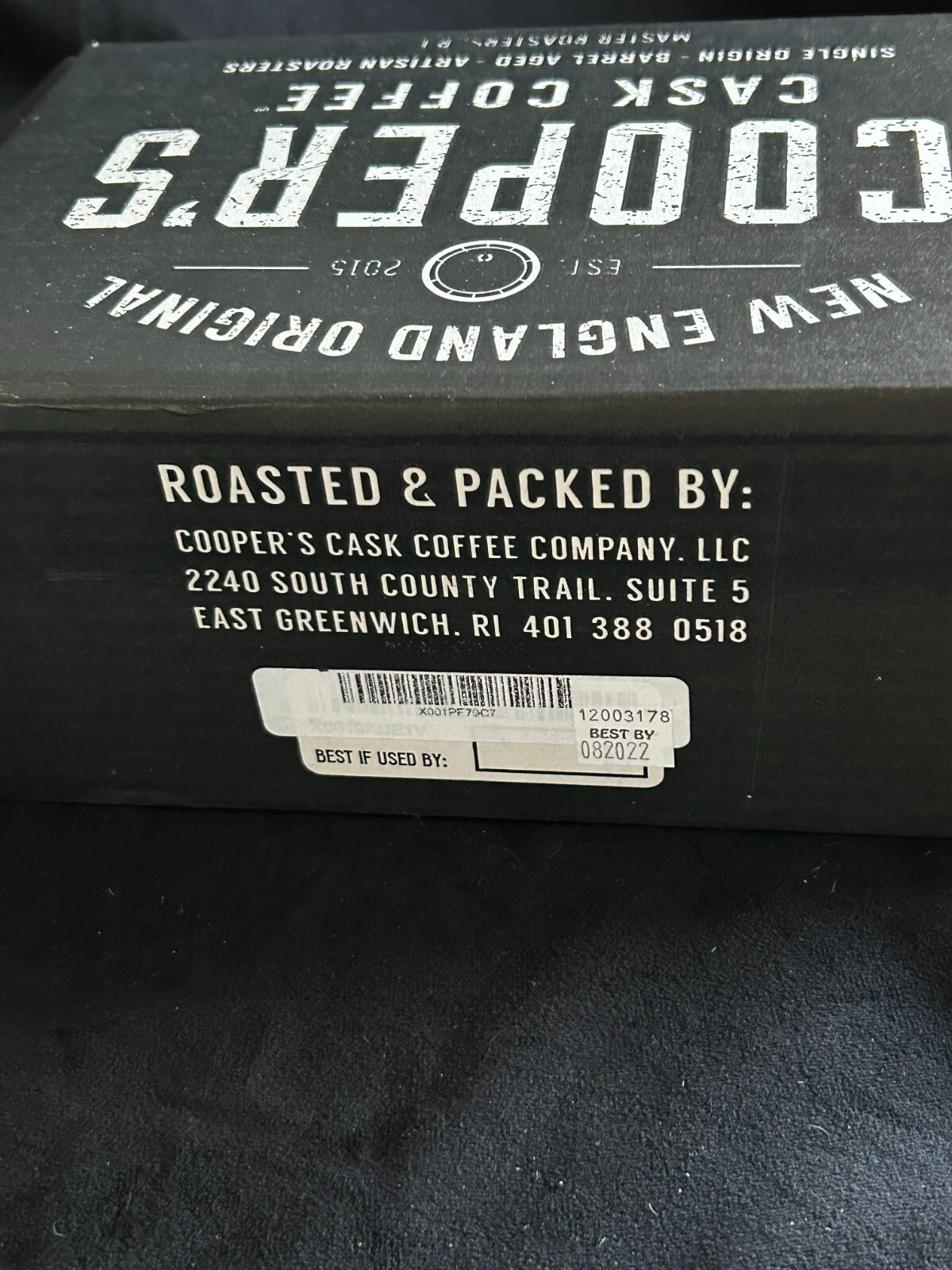 Bourbon Barrel Aged Coffee Whole Bean Set, Single Origin Sumatra Whiskey