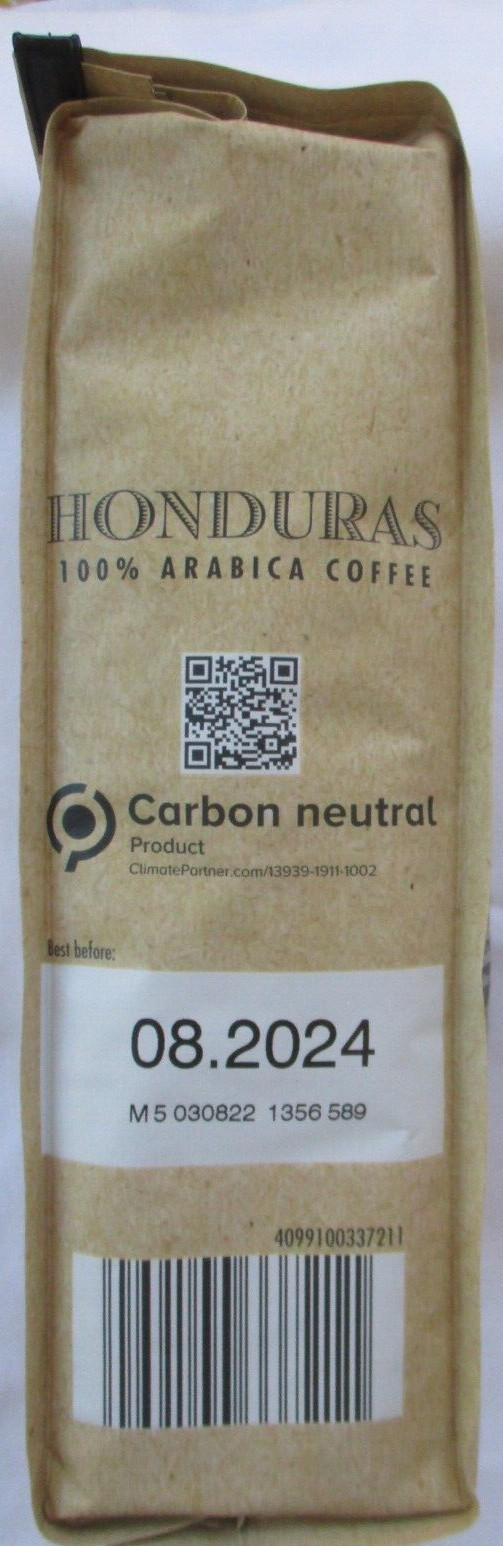 6 BARISSIMO HONDURAS LIGHT ROAST WHOLE BEAN COFFEE 12-OZ BAGS