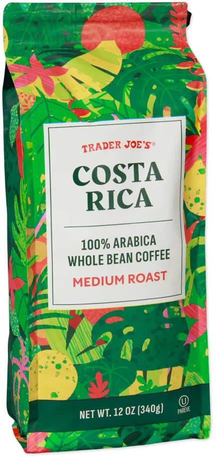 2 Pack Trader Joe’s Costa Rica Coffee Tarrazu – Medium Dark Roast