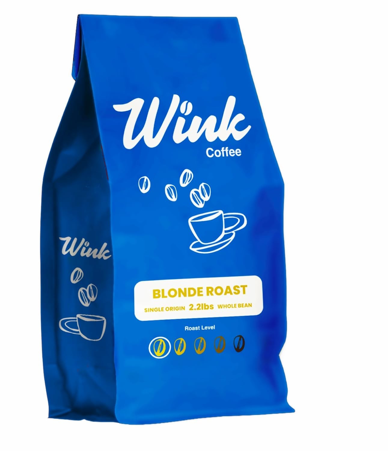 Sustainably Sourced Colombian Blonde Roast Coffee – Large 2.2 lb Whole Beans