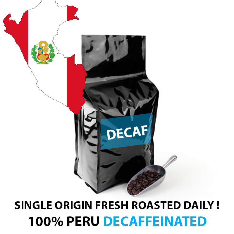 2 lb 5 lb 10 lb PERU PERUVIAN FRESH ROASTED DECAFFEINATED COFFEE BEANS – DECAF