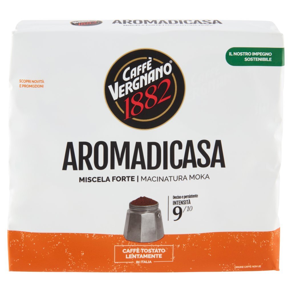 Vergnano Coffee | Coffee Vergnano House | 17,6 Oz /500 Gr | Caffe Vergnano