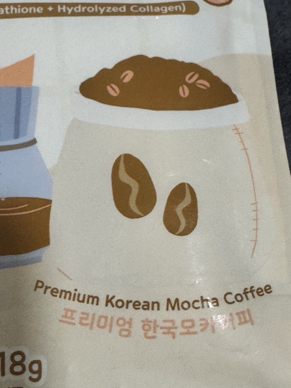 Beauty Bean L Carnitine Glutathione Collagen Premium Korean Mocha Coffee NEW!