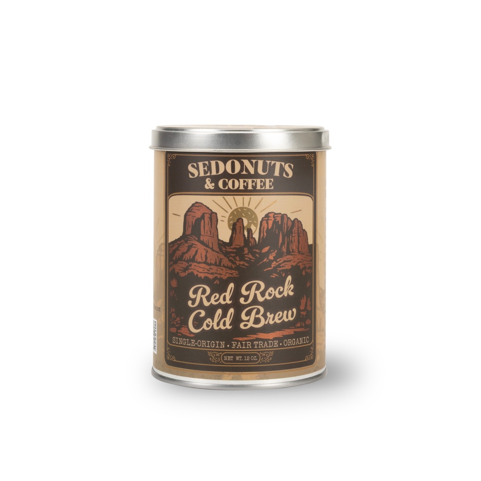 Sedonuts and Coffee Canned Coffee Beans Locally Roasted ARIZONA COFFEE SHOP