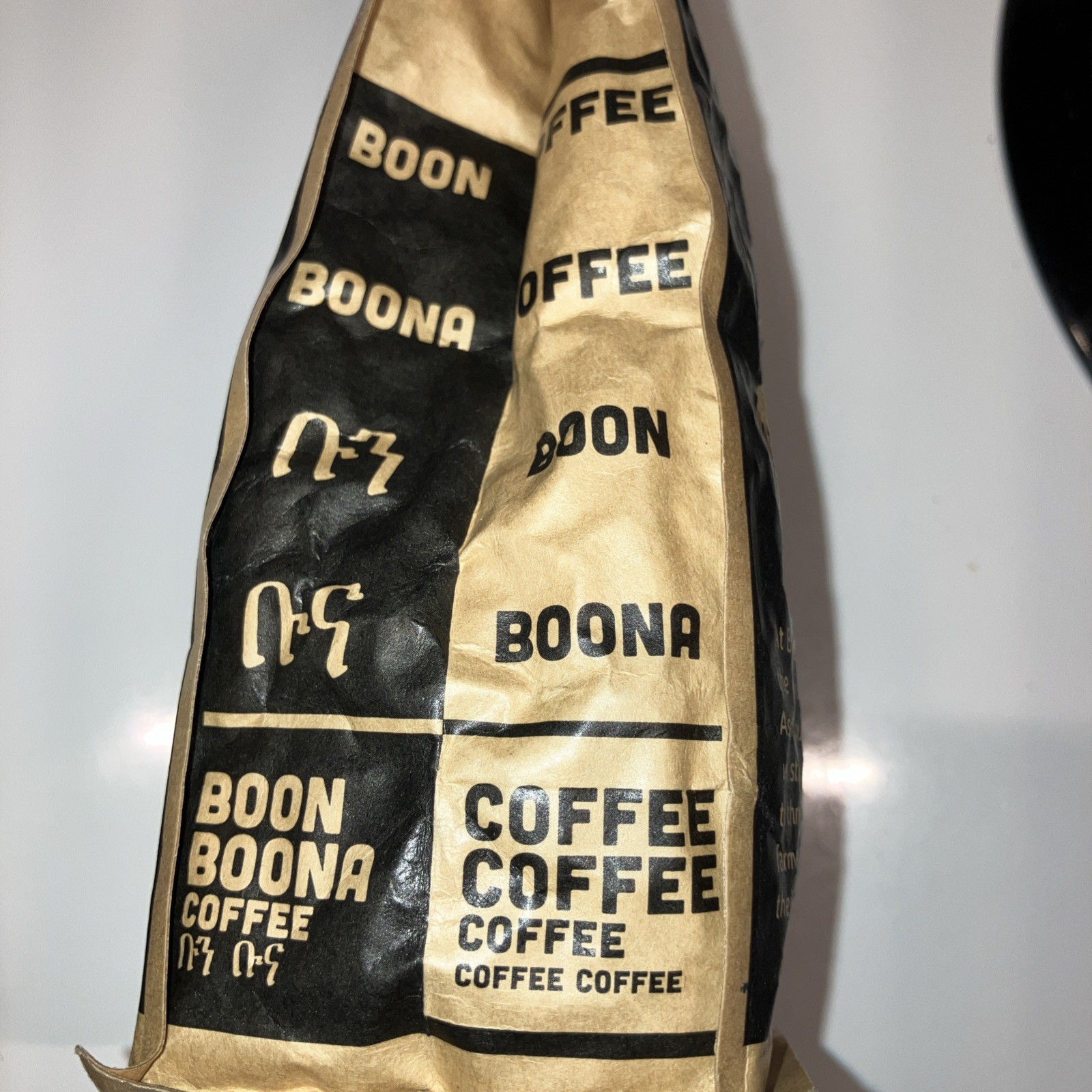 BOON BOONA COFFEE Jebena Blend• ETHIOPIA & UGANDA WHOLE BEAN 🫘 12OZ MEDIUM-DARK
