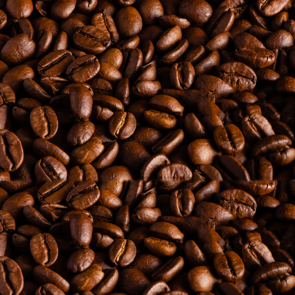 100% KONA PEABERRY COFFEE BEANS DARK ROASTED 2 BAGS EACH 1 POUND