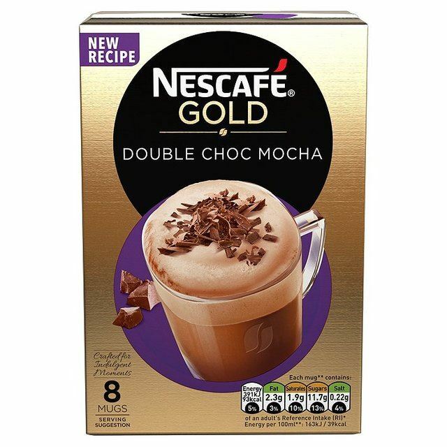 Nescafe Gold Double Choca Mocha Coffee 8 Sachets – 184g (0.4 lbs)