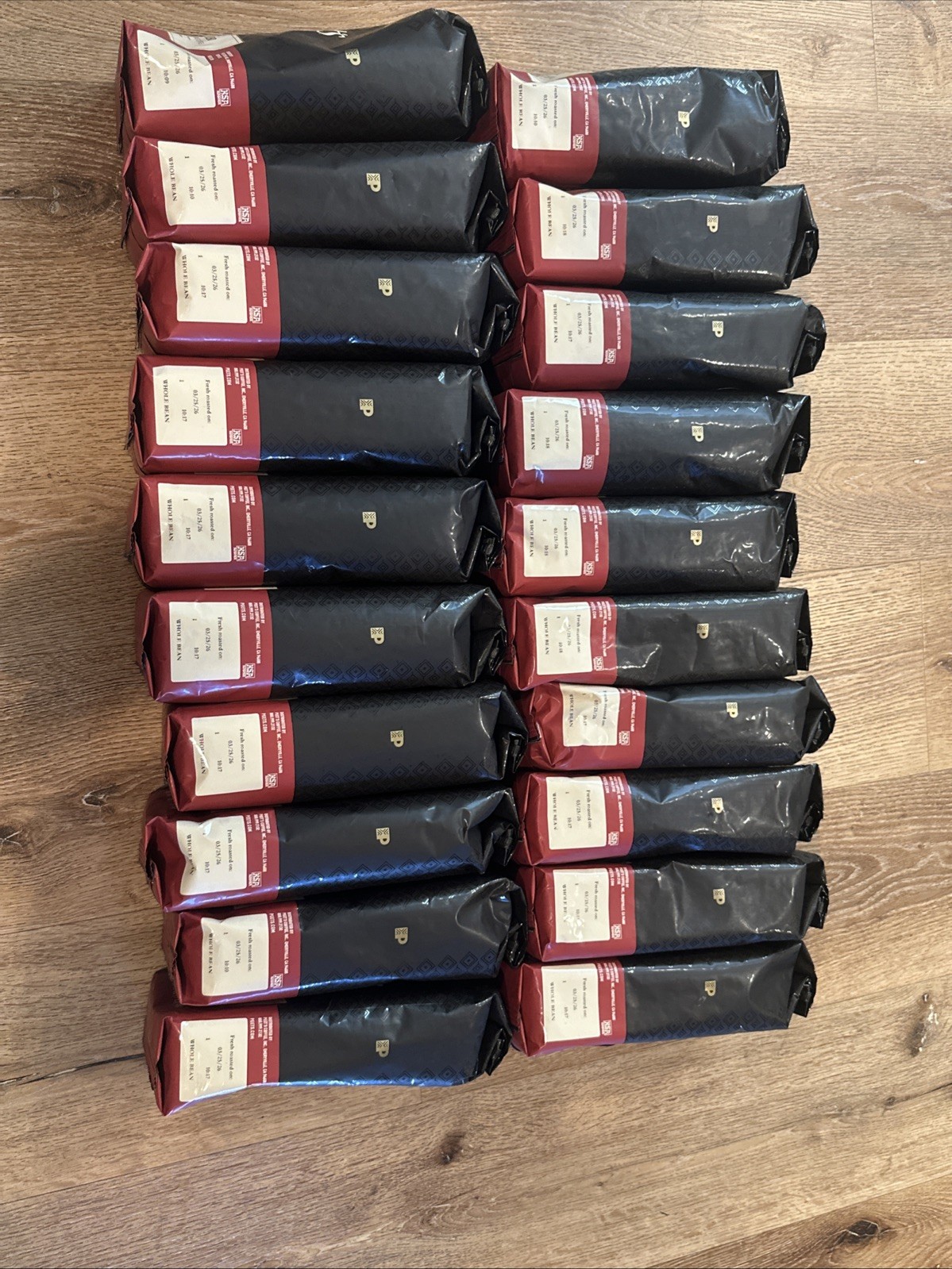 20 Pounds Peet’s Coffee House Blend Dark Roast Whole Beans