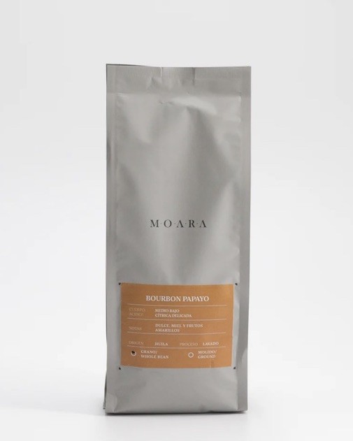 Moara Colombian Coffee Bourbon Papayo Whole Bean 320g Bag