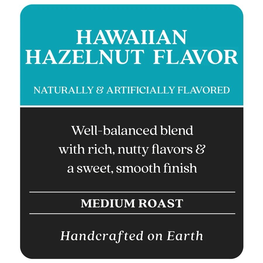 Copper Moon Hawaiian Hazelnut Medium Roast 2 Lb Whole Bean Coffee Past Date