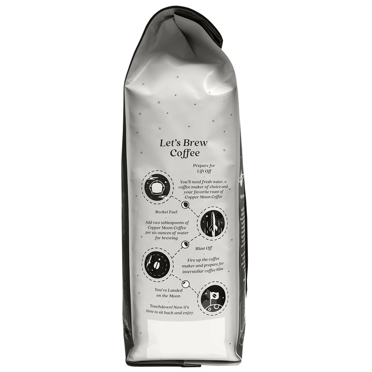 COPPER MOON WHOLE COFFEE BEANS COSTA RICAN BLEND MEDIUM ROAST ARABICA 4 POUNDS ~