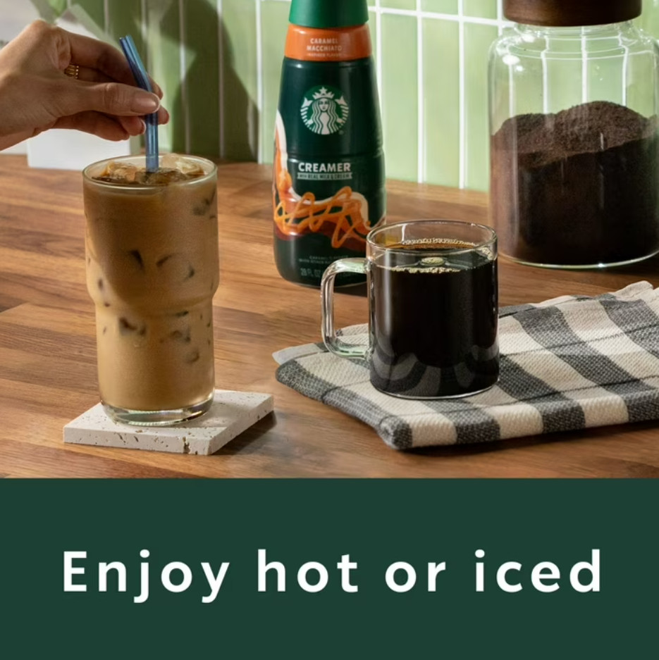 Starbucks French Roast, Whole Coffee Beans, Dark Roast Hot or Iced Coffee, 28 oz