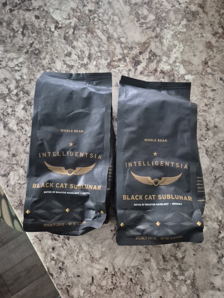 Intelligentsia Black Cat Espresso Whole Bean Coffee 12 oz 2-Pack