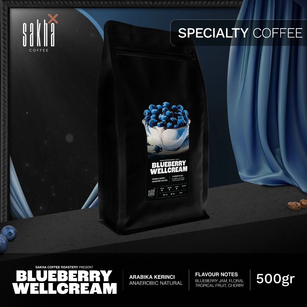 Blueberry Well Cream Coffee Bean Arabica Coffee Bean Powder