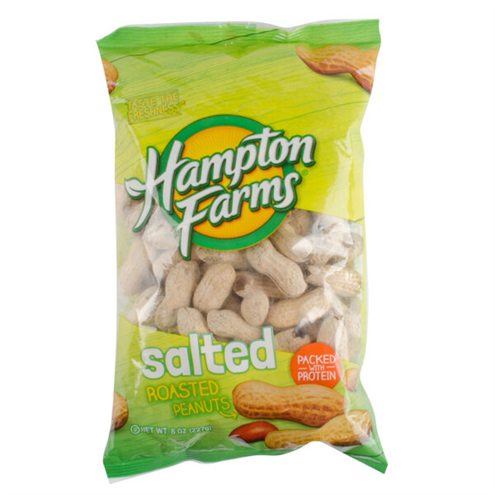 Hampton Farms Roasted Salted In-Shell Peanuts 0.5 lb. – 36/Pieces