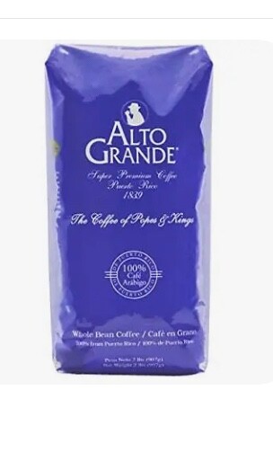 Alto Grande Super Premium Coffee beans 2 Lb.