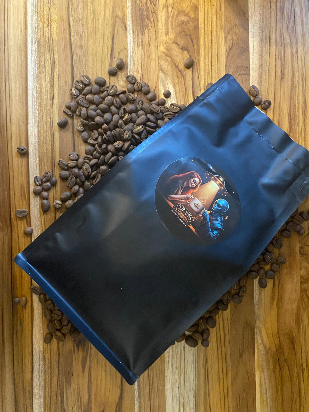 Ethiopia Guji Genet Specialty Coffee: Fresh Roasted single-origin Beans, 340g