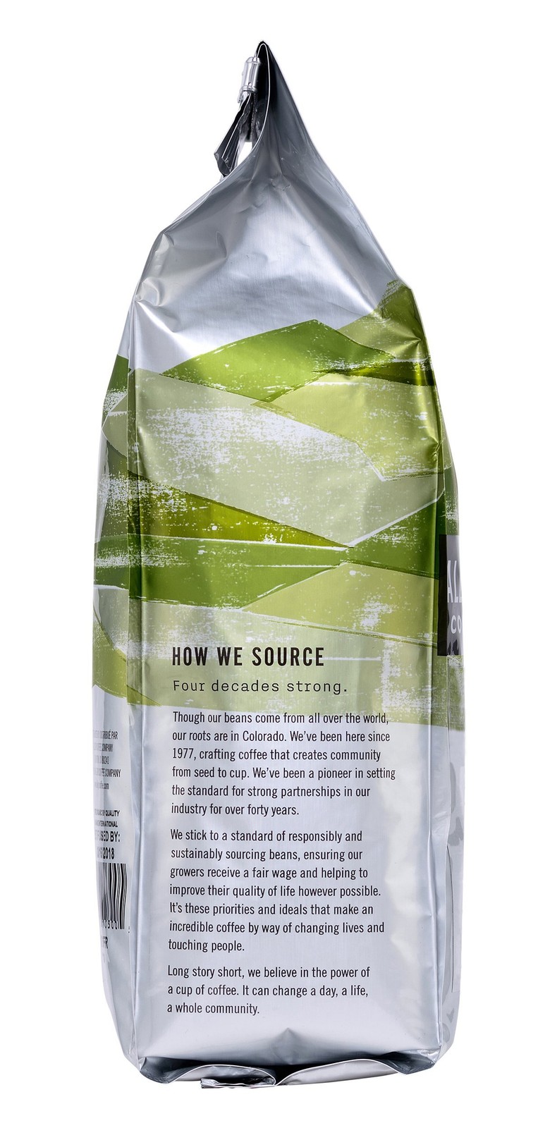 Organic French Roast Whole Bean Coffee 12 oz 100% Arabica Fair Trade Smooth