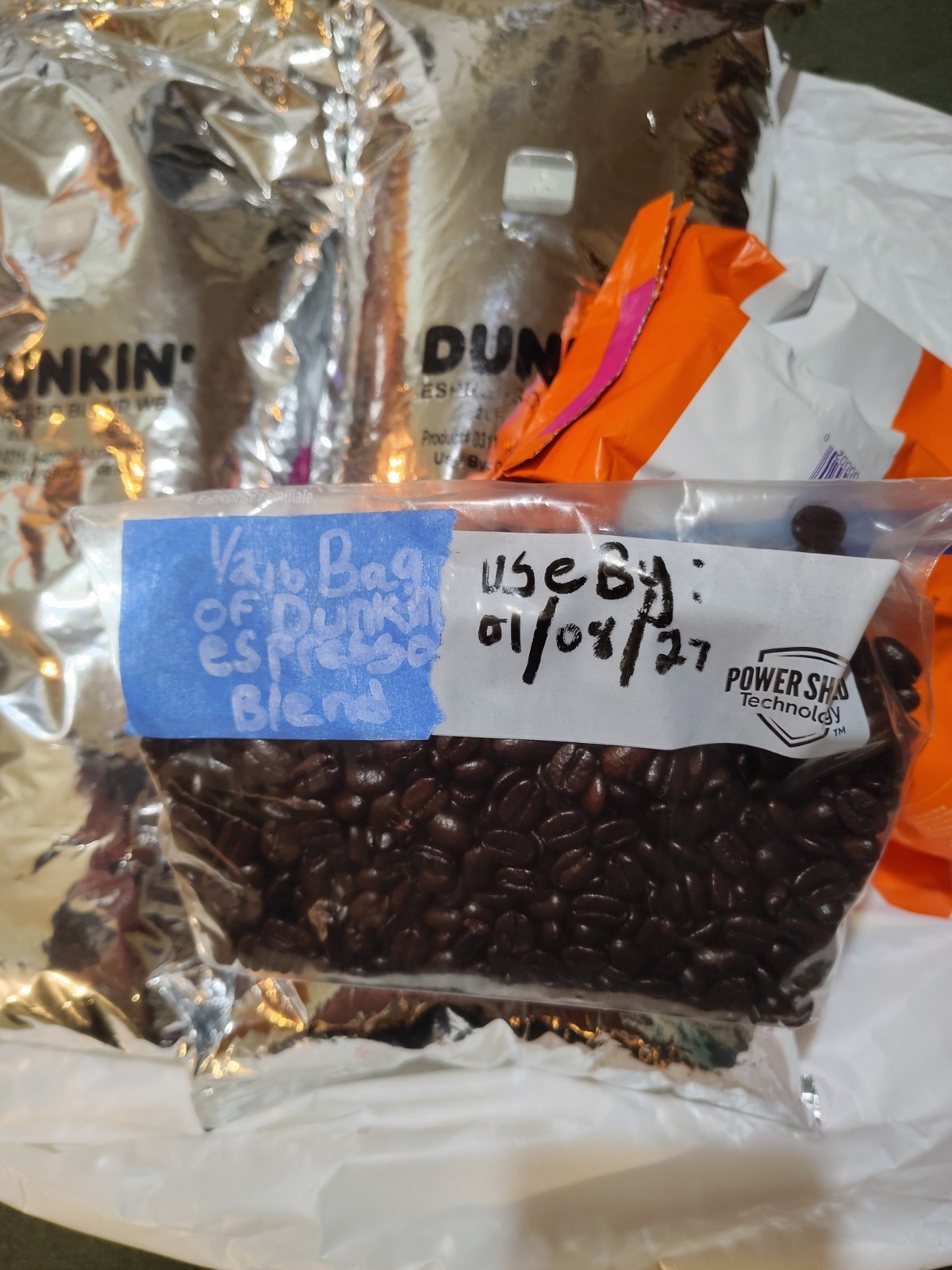 Dunkin Original Espresso Beans. 1/2 Pound Bag!! The Beans They Use In Store!