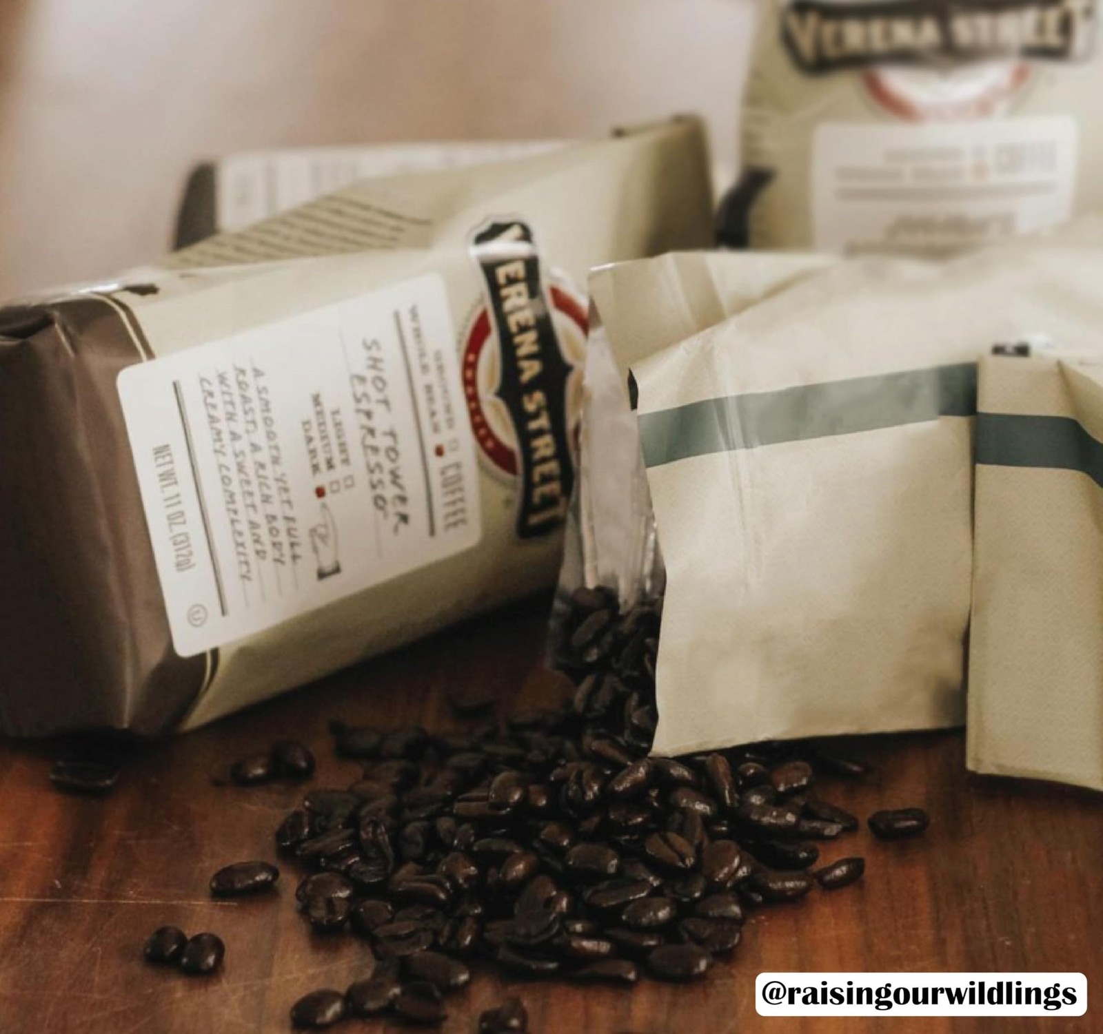 Verena Street Espresso Beans, 2 lb, Rainforest Alliance Certified Arabica