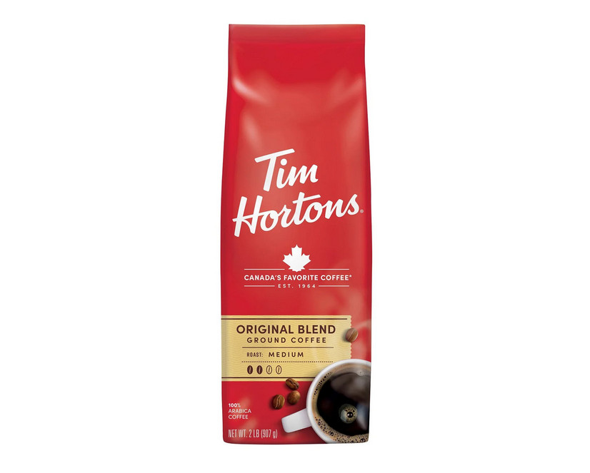 Tim Hortons Original Blend Ground Coffee, Medium Roast, 32 oz.