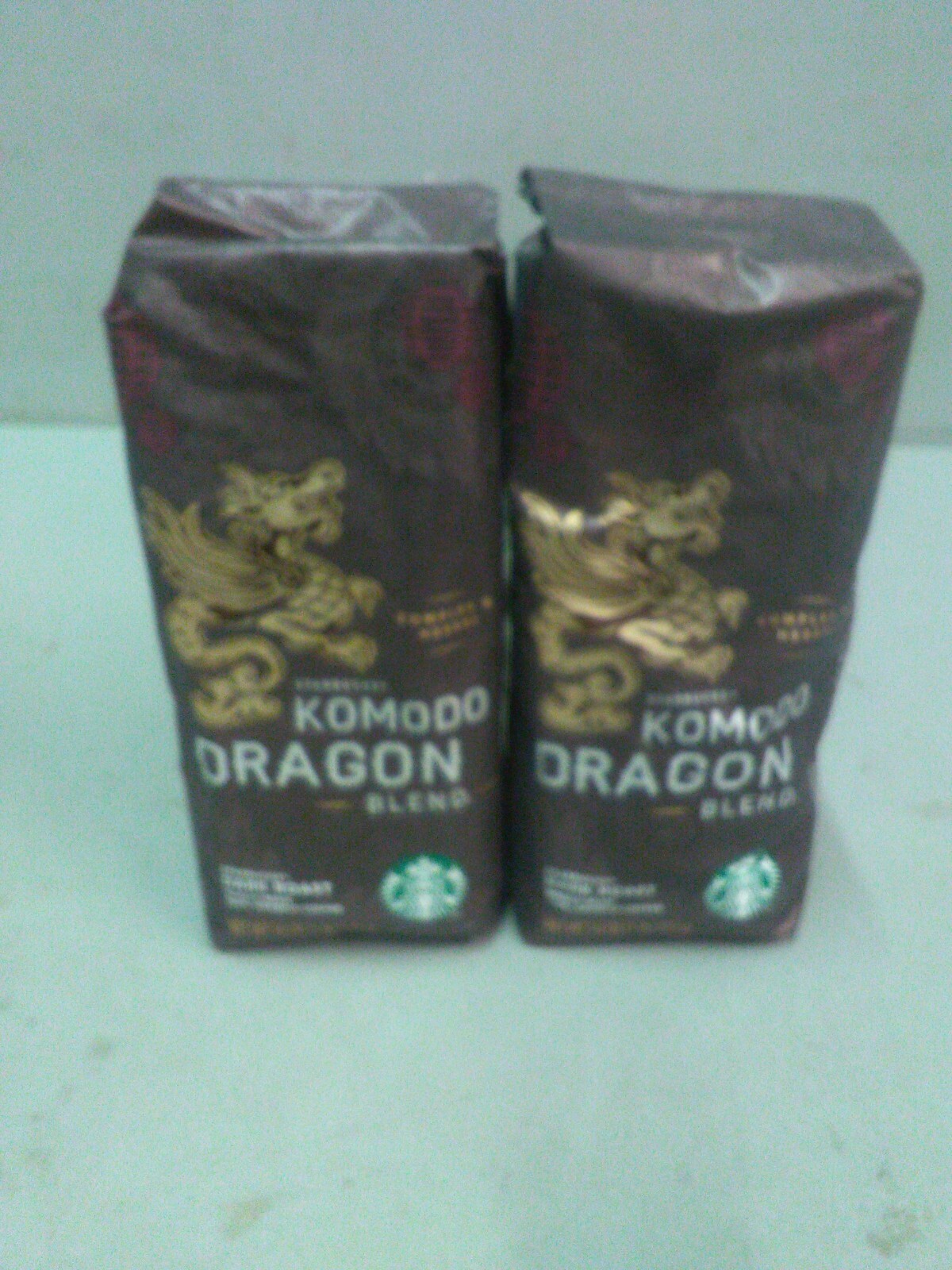 Starbucks Komodo Dragon Whole Bean Coffee – 1lb Bag – Pack of 2 Bags