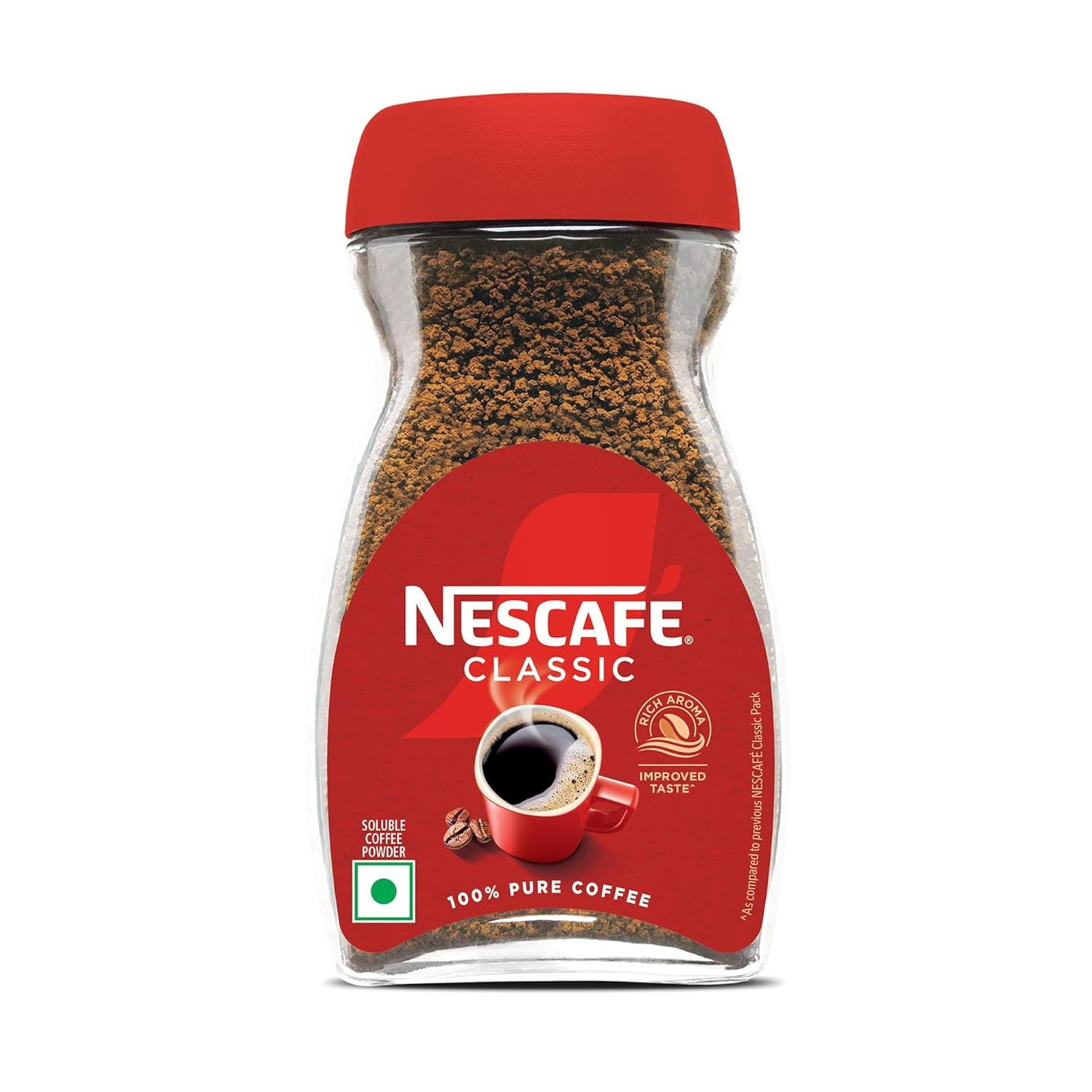 NESCAFE Classic Instant Coffee Powder-100% Pure Coffee | 90g Jar