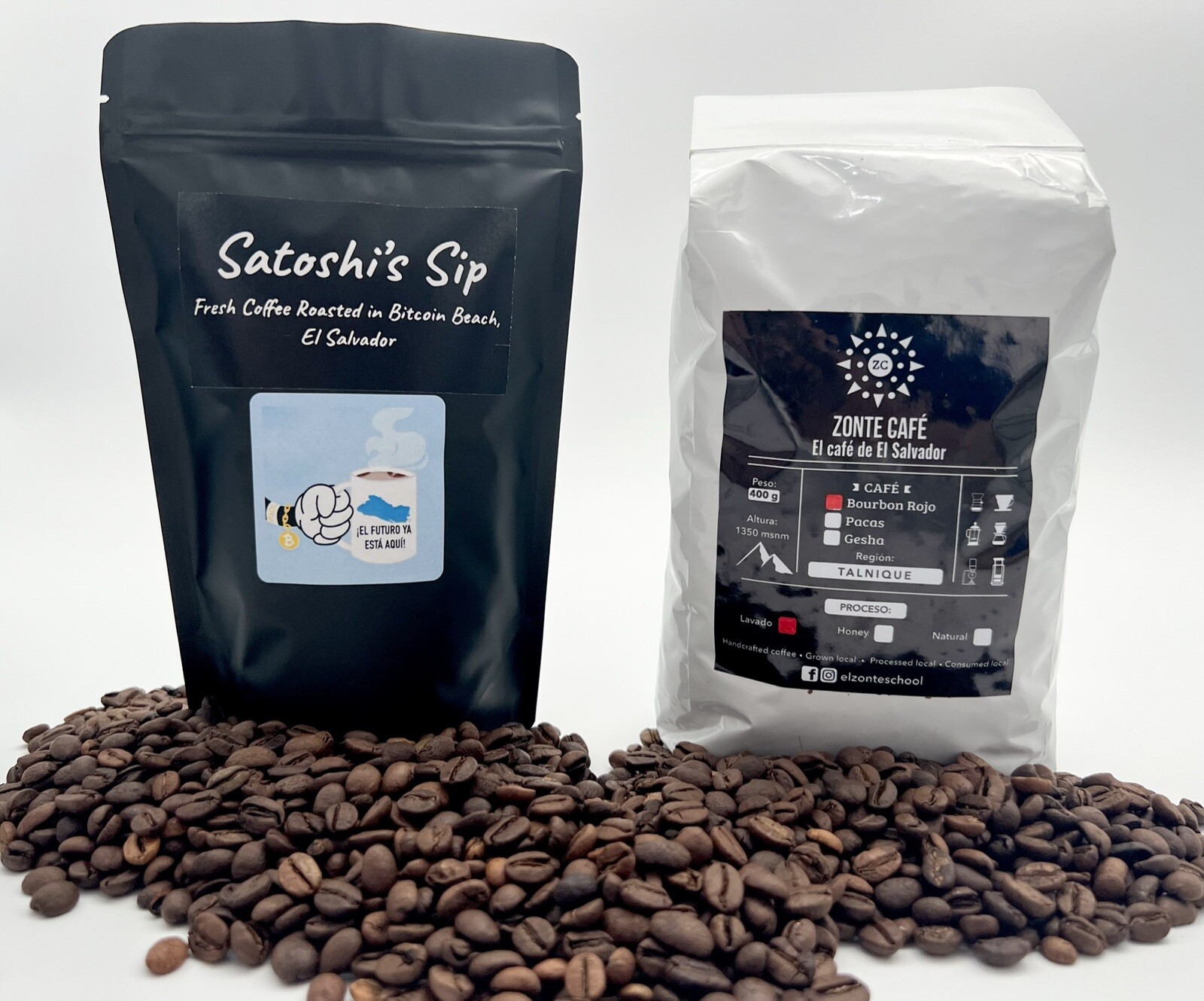 5oz. MEDIUM ROAST Red Bourbon Coffee Beans. El Salvador’s Finest Whole Beans