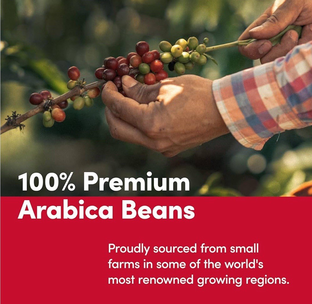 Tim Hortons Decaf Medium Roast 2 Pack 100% Arabica Canada’s Favorite Coffee