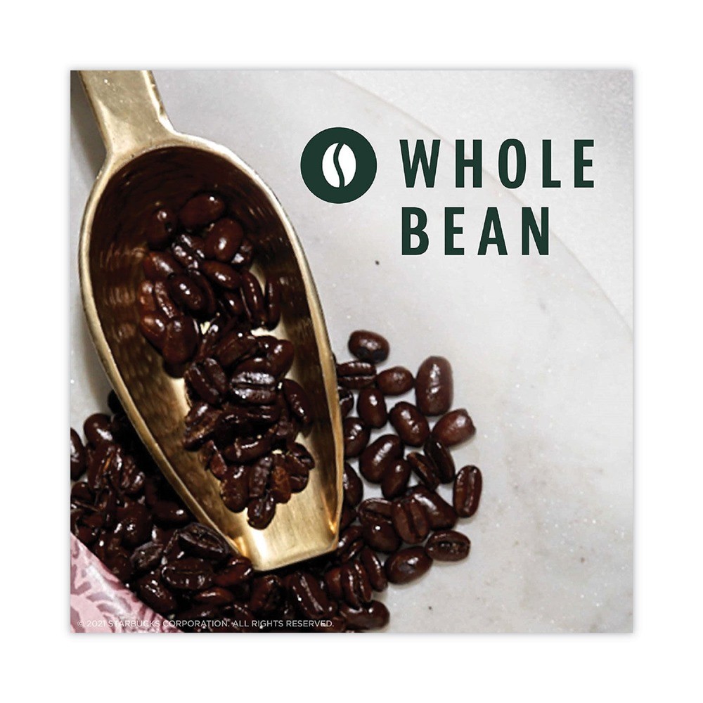 Starbucks 11017854CT 1 lb Bag Whole Bean Coffee – Pike Place Roast (6/CT) New
