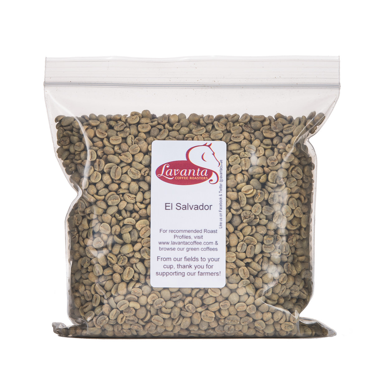 Lavanta Coffee El Salvador El Majahual SHG EP Green or Roasted Coffee