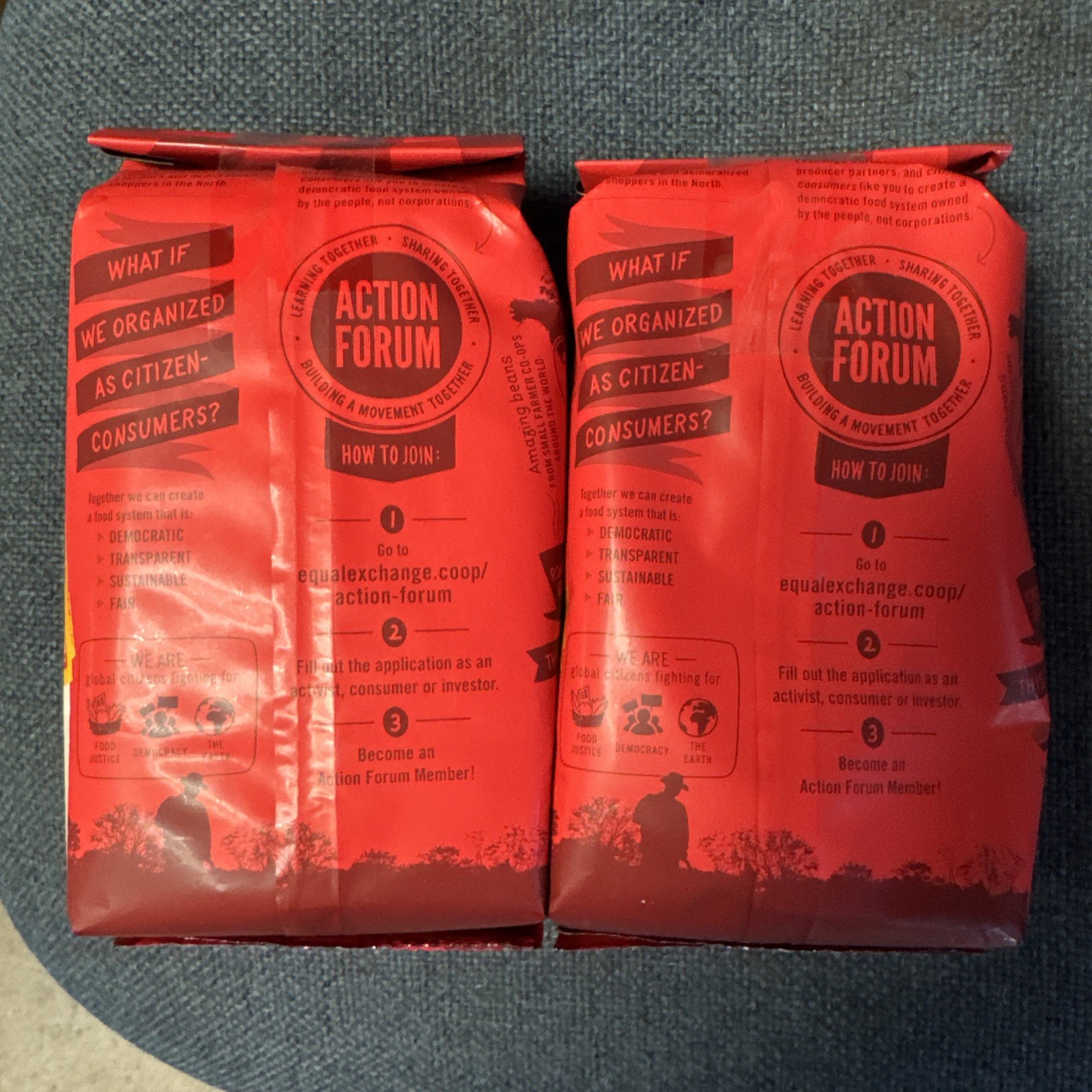 2 Organic Ethiopian Coffee, Whole Bean, Full City Roast, 12 oz (340 g)