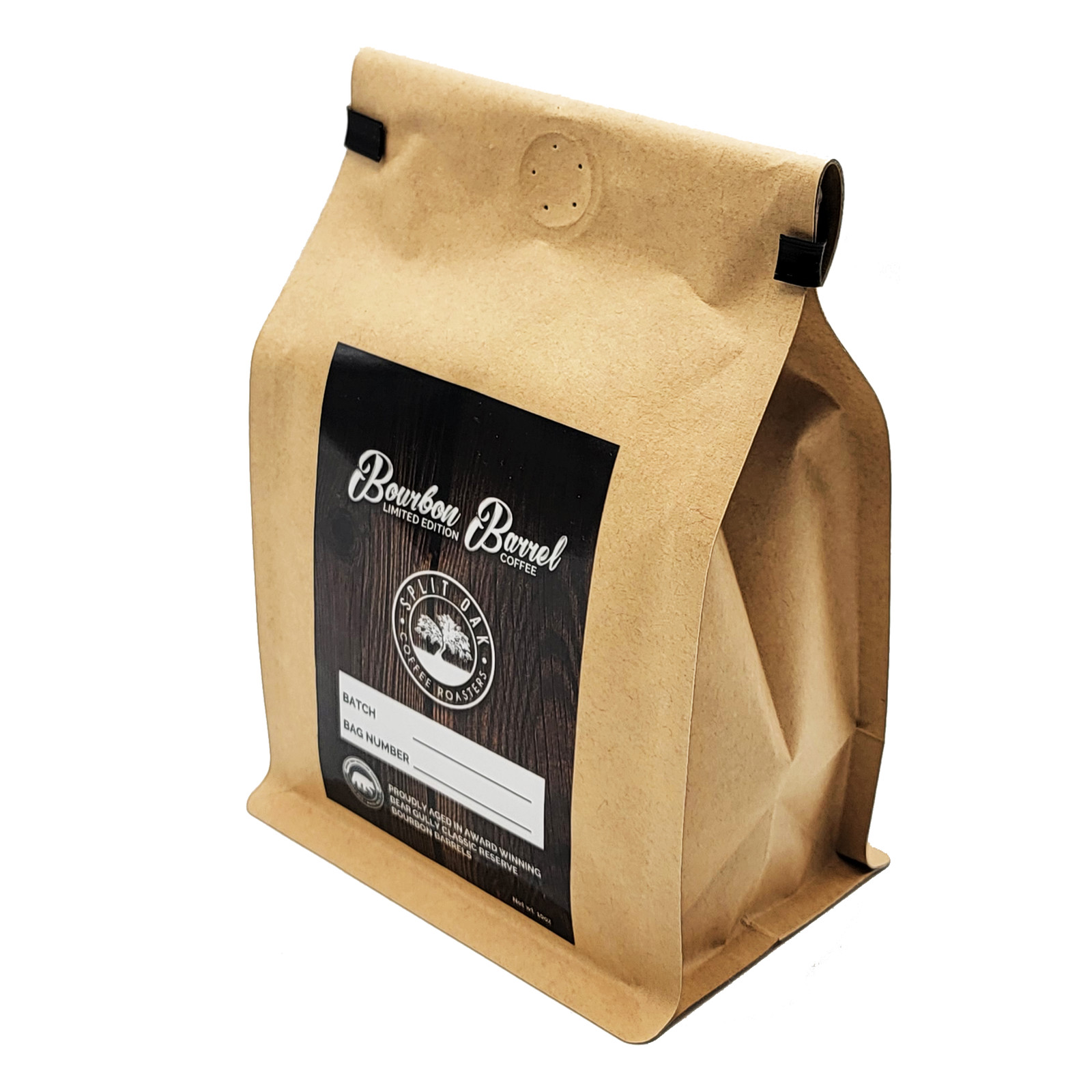 3 Pack Organic Bourbon Barrel Roasted Coffee Beans 10oz, Limited Edition Barrel
