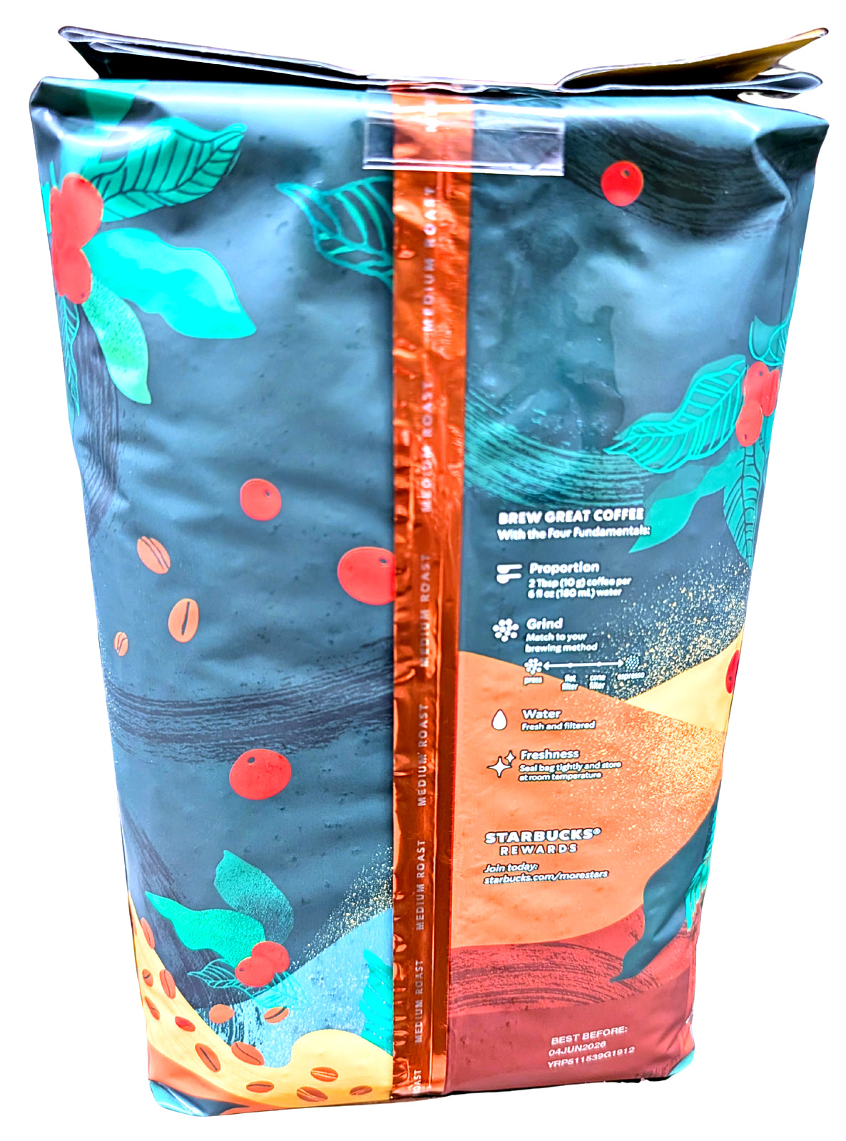 Starbucks House Blend Whole Bean Coffee 40 oz EXP 06/2026