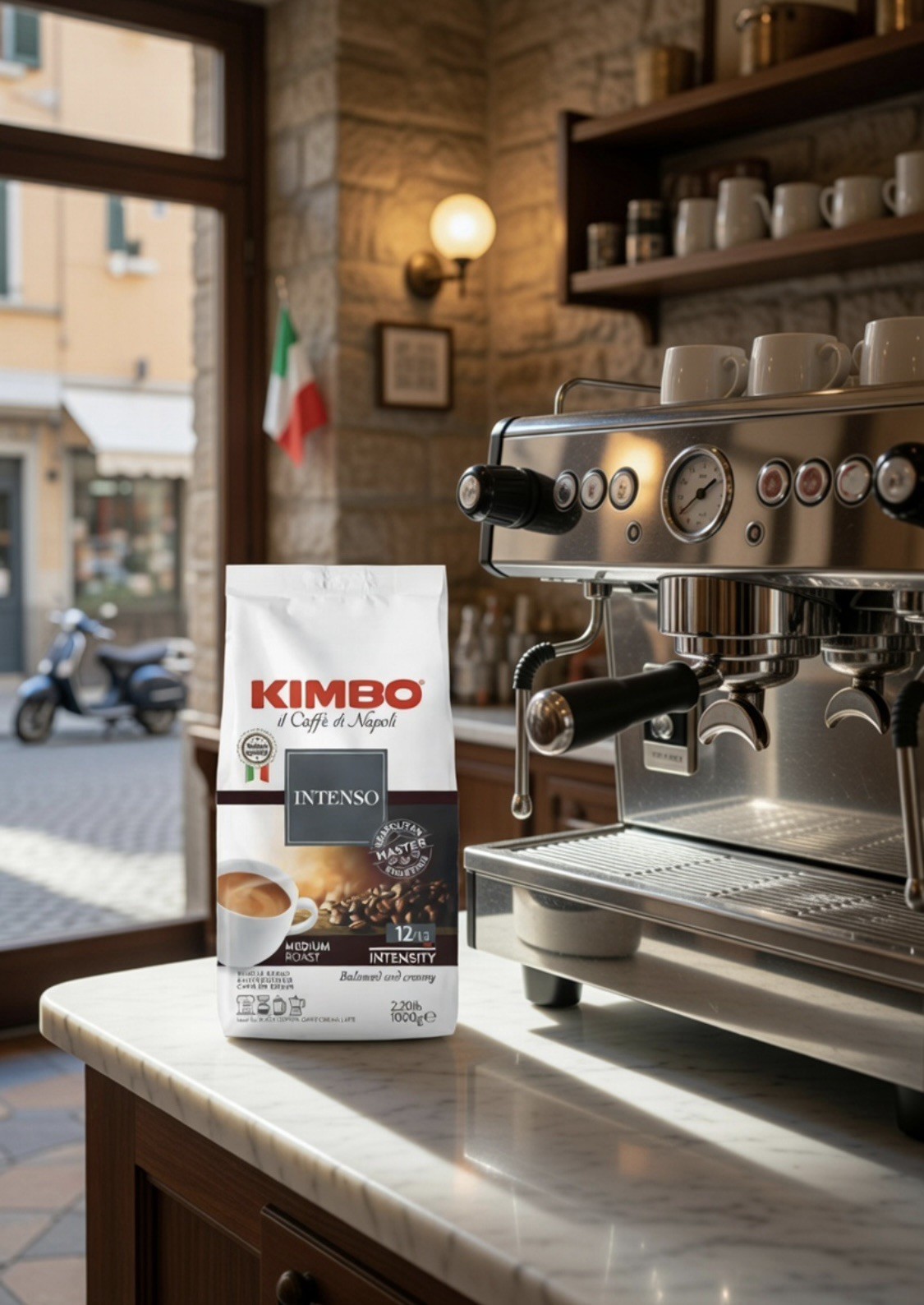 Kimbo Intenso 2.2lb Espresso Whole Beans (Imported From Italy 🇮🇹)