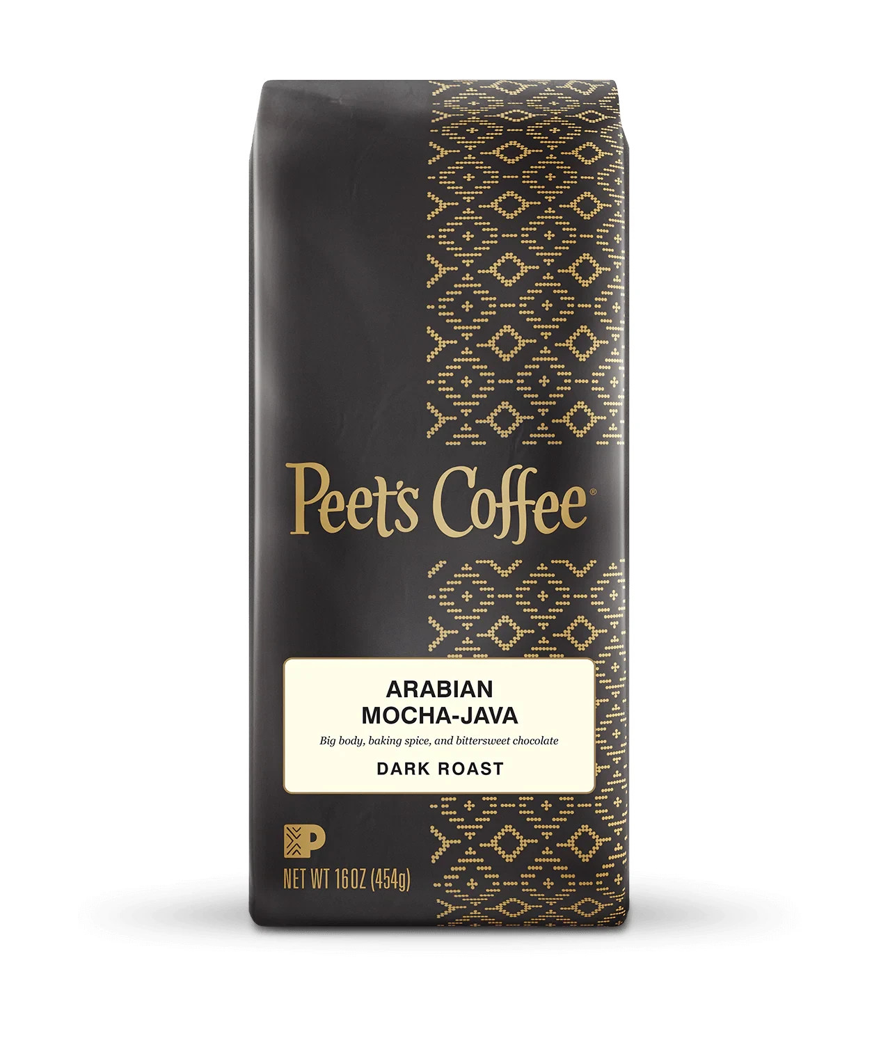 Peet’s Coffee Arabian Mocha-Java Dark Roast All Grind 16oz | FREE SHIPPING