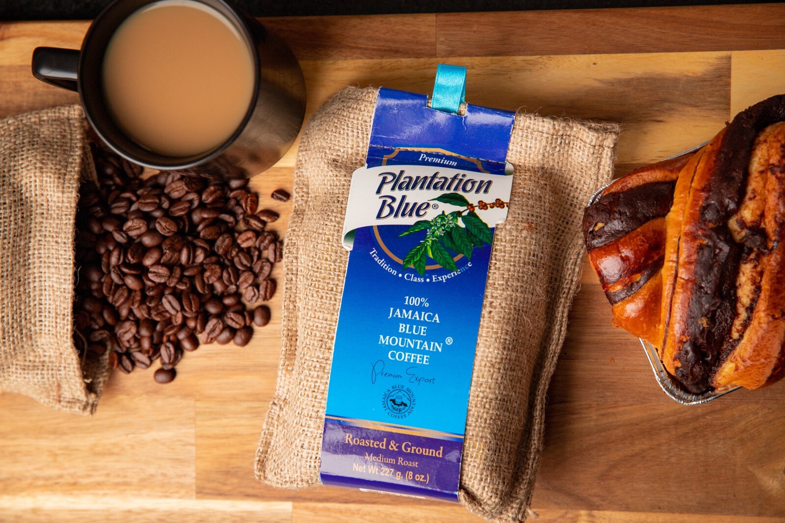 Plantation Blue Jamaica Blue Mountain Coffee (8 oz – roasted and ground)