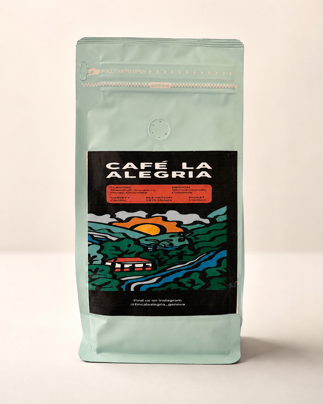 Premium Colombian Coffee – single origin medium roast