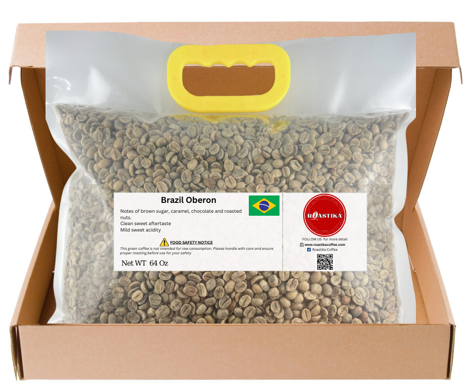 Brazil Cerrado -Unroasted Coffee Beans – Premium Green coffee bean – 5lb Bag