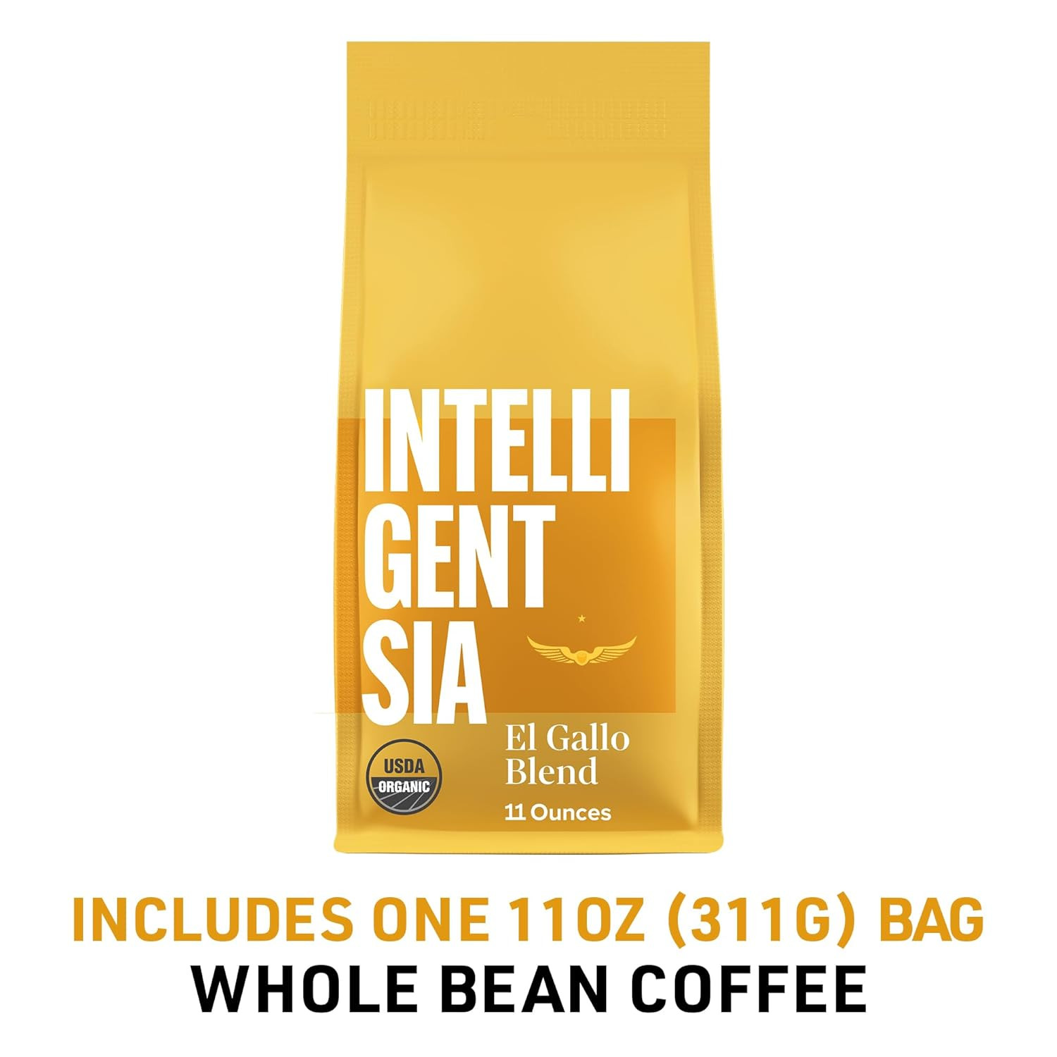 Intelligentsia Coffee, USDA Organic Light Roast Whole Bean Coffee – El Gallo Ble