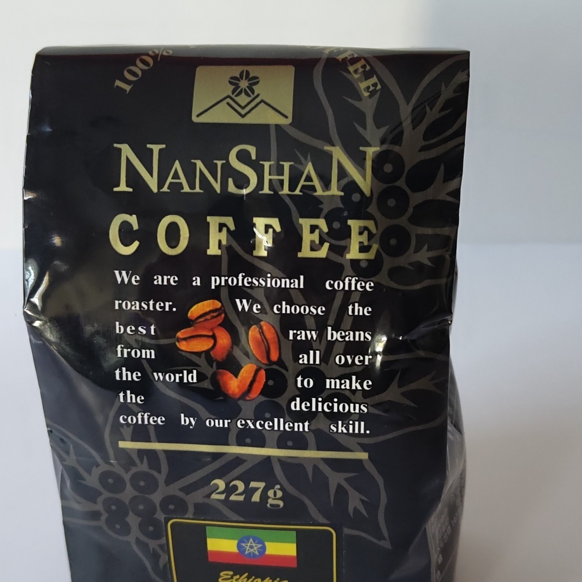 Ethiopia Geisha Panama Medium Roasted Coffee Beans 8 oz Bag Imported Taiwan