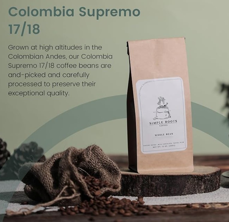 5 LB COLOMBIA COLOMBIAN UN-ROASTED FRESH GREEN COFFEE BEANS – ARABICA