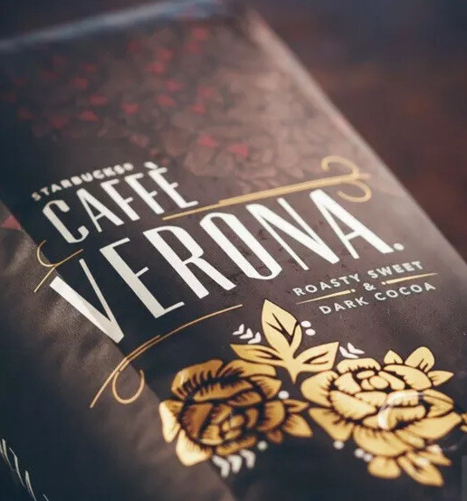 〈Starbucks Japan〉CAFFE VERONA whole bean coffee 8.8oz 250g